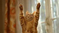 Hoe een kat laat zien dat hij blij is dat je thuis bent: dierenartsen hebben 8 signalen op een rijtje gezet